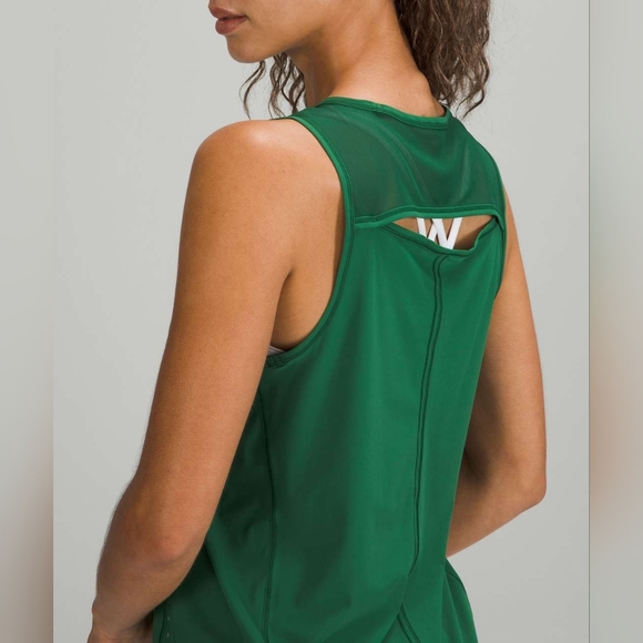 Lululemon Size 6 Sculpt Tank Top in Everglade Green Classic Fit NWOT - Picture 3 of 9